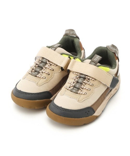 IFME（イフミー）の「IFME＋/イフミープラススニーカー（スニーカー・キッズ・ベージュ/カーキオリーブ・19.0cm/21.0cm/16.0cm/15.0cm/20.0cm/17.0cm/18.0cm）」の10枚目の写真