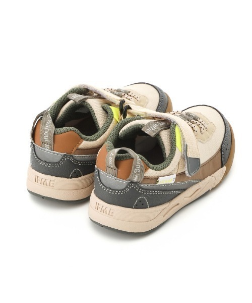 IFME（イフミー）の「IFME＋/イフミープラススニーカー（スニーカー・キッズ・ベージュ/カーキオリーブ・19.0cm/21.0cm/16.0cm/15.0cm/20.0cm/17.0cm/18.0cm）」の8枚目の写真