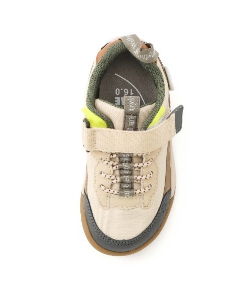 IFME（イフミー）の「IFME＋/イフミープラススニーカー（スニーカー・キッズ・ベージュ/カーキオリーブ・19.0cm/21.0cm/16.0cm/15.0cm/20.0cm/17.0cm/18.0cm）」の20枚目の写真