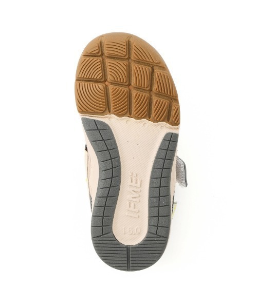 IFME（イフミー）の「IFME＋/イフミープラススニーカー（スニーカー・キッズ・ベージュ/カーキオリーブ・19.0cm/21.0cm/16.0cm/15.0cm/20.0cm/17.0cm/18.0cm）」の12枚目の写真