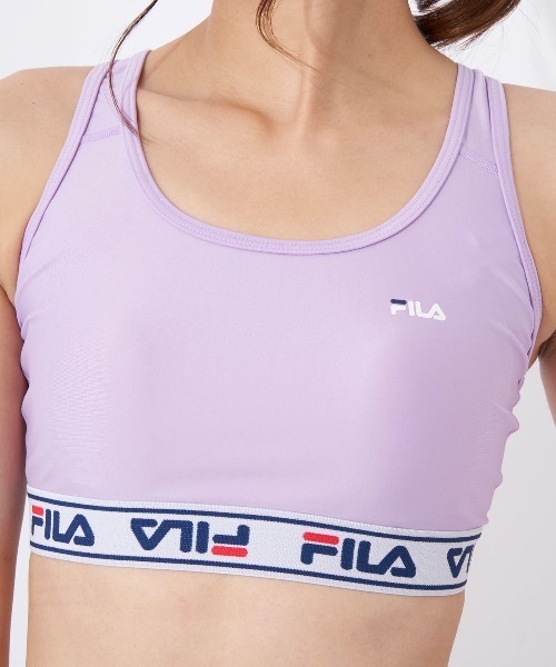 FILA（フィラ）の「【FILA:フィラ】レディース ヨガブラトップ（スポーツブラ・レディース・ブラック/サックスブルー/ピンク/ネイビー/オレンジ/パープル・LARGE/X-LARGE/MEDIUM）」の17枚目の写真
