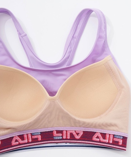 FILA（フィラ）の「【FILA:フィラ】レディース ヨガブラトップ（スポーツブラ・レディース・ブラック/サックスブルー/ピンク/ネイビー/オレンジ/パープル・LARGE/X-LARGE/MEDIUM）」の18枚目の写真