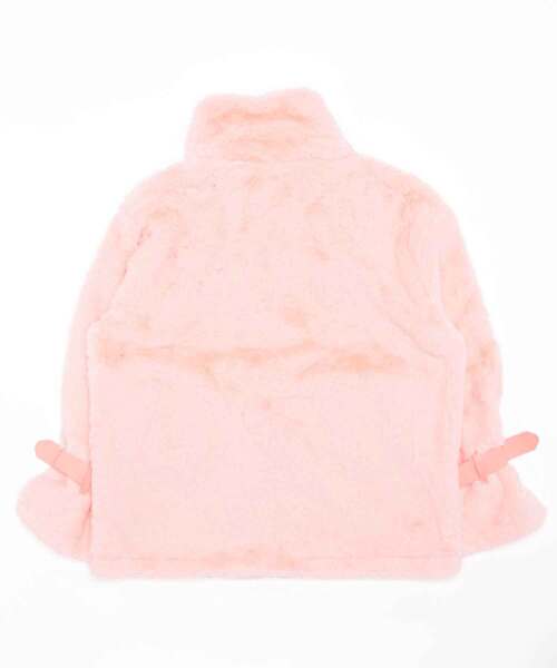 aimoha（アイモハ）の「フェイクファー　ムートンジャケット（ムートンコート・レディース・ホワイト/ピンク・SMALL/MEDIUM/LARGE）」の5枚目の写真