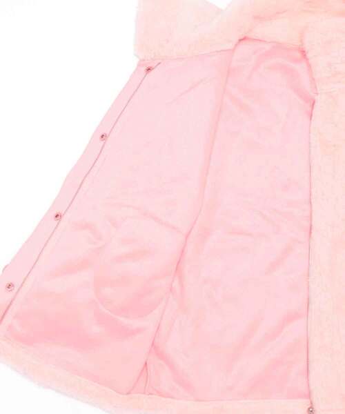 aimoha（アイモハ）の「フェイクファー　ムートンジャケット（ムートンコート・レディース・ホワイト/ピンク・SMALL/MEDIUM/LARGE）」の6枚目の写真