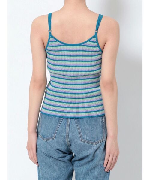 jouetie（ジュエティ）の「パイピングニットキャミ（キャミソール・レディース・ブルー/レッド/ブラック・MEDIUM）」の14枚目の写真