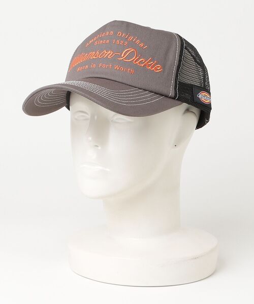 Dickies(ディッキーズ)の「【DICKIES/ディッキーズ】American casual mesh CAP A アメリカンカジュアルメッシュキャップA(キャップ・メンズ・ホワイト/ブラック/オレンジ/グレー・FREE)」の3枚目の写真