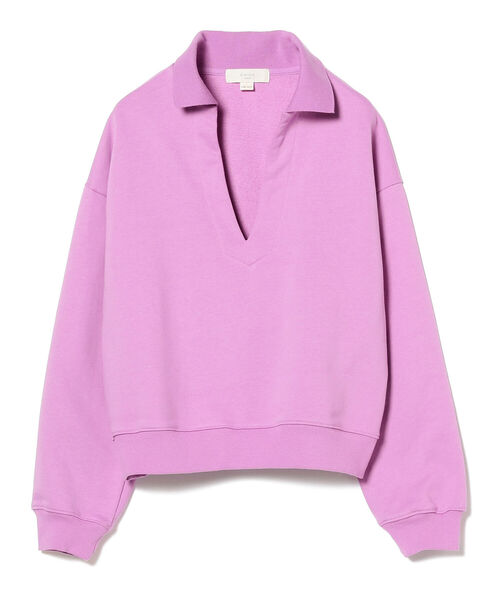 B:MING by BEAMS(ビーミングバイビームス)の「B:MING by BEAMS / スキッパー 裏毛スウェット(スウェット・レディース・パープル系その他4/ブラック/グリーン・ONE SIZE)」の17枚目の写真