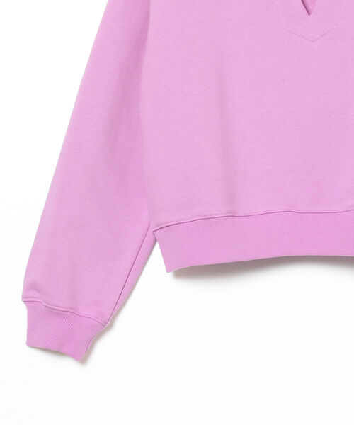B:MING by BEAMS(ビーミングバイビームス)の「B:MING by BEAMS / スキッパー 裏毛スウェット(スウェット・レディース・パープル系その他4/ブラック/グリーン・ONE SIZE)」の19枚目の写真