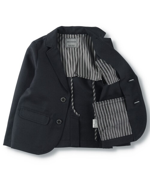BRANSHES（ブランシェス）の「【キメ服】フォーマルジャケット（スーツジャケット・キッズ・ネイビー/グレー・110/120/130）」の18枚目の写真