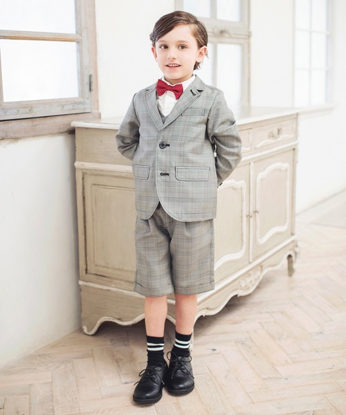 BRANSHES（ブランシェス）の「【キメ服】フォーマルジャケット（スーツジャケット・キッズ・ネイビー/グレー・110/120/130）」の7枚目の写真