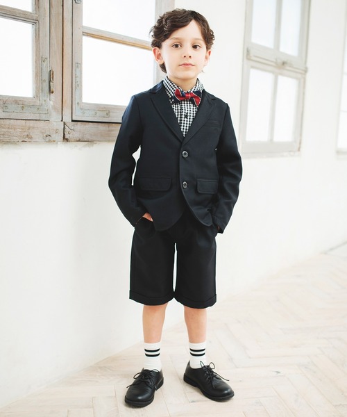 BRANSHES（ブランシェス）の「【キメ服】フォーマルジャケット（スーツジャケット・キッズ・ネイビー/グレー・110/120/130）」の15枚目の写真