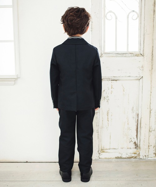 BRANSHES（ブランシェス）の「【キメ服】フォーマルジャケット（スーツジャケット・キッズ・ネイビー/グレー・110/120/130）」の10枚目の写真