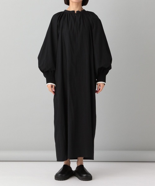 e/rm（イーアールエム）の「【e/rm】ボリュームスリーブワンピース（ワンピース・レディース・アイボリー/ブラック・FREE）」の17枚目の写真