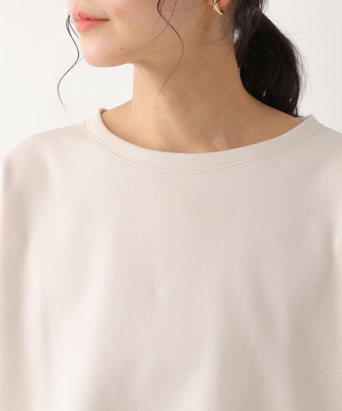 LEPSIM(レプシィム)の「アウトステッチプルオーバー 182195(Tシャツ/カットソー・レディース・アイボリー/ネイビー/レッド・FREE)」の13枚目の写真