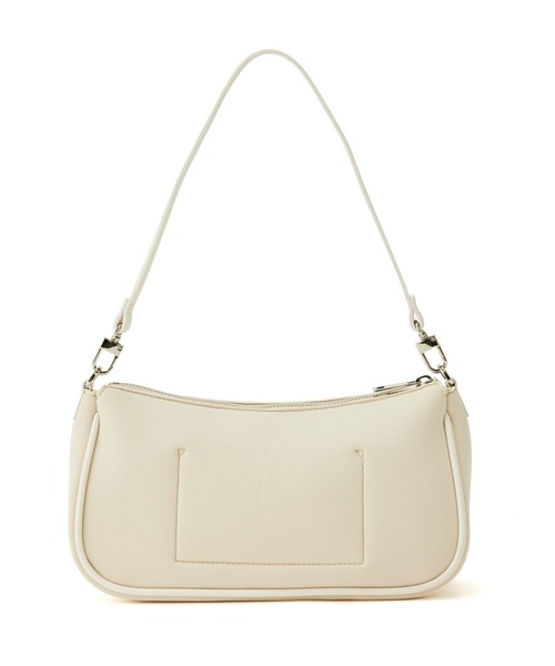 ADAM ET ROPE'（アダムエロペ）の「ネオプレンワンハンドルバッグ（ショルダーバッグ・レディース・オフホワイト/ブラック系その他・FREE）」の5枚目の写真