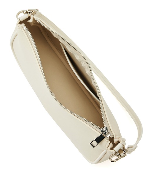 ADAM ET ROPE'（アダムエロペ）の「ネオプレンワンハンドルバッグ（ショルダーバッグ・レディース・オフホワイト/ブラック系その他・FREE）」の12枚目の写真