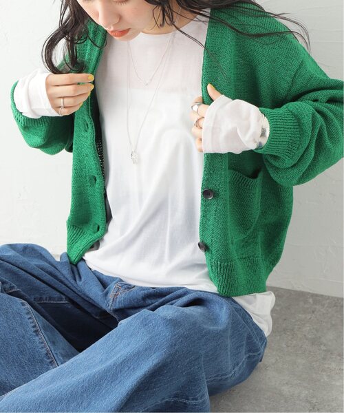 JOURNAL STANDARD(ジャーナルスタンダード)の「■《追加》クルーネックシアーロングTシャツ(Tシャツ/カットソー・レディース・ホワイト/ピンク/ホワイト×ホワイト・FREE)」の14枚目の写真