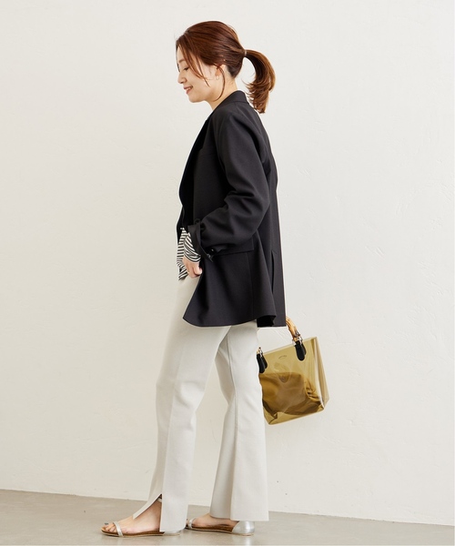 JOURNAL STANDARD(ジャーナルスタンダード)の「■《追加》クルーネックシアーロングTシャツ(Tシャツ/カットソー・レディース・ホワイト/ピンク/ホワイト×ホワイト・FREE)」の16枚目の写真