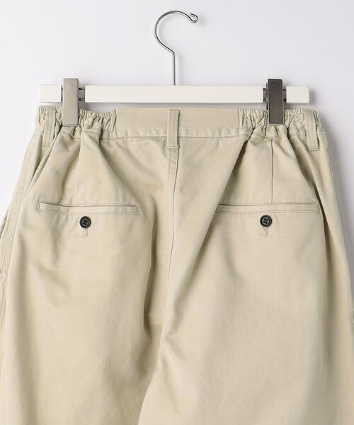 wonderland（ワンダーランド）の「＜wonderland＞ TWO TUCK CHINO PANTS/パンツ（チノパンツ・メンズ・ブラック/ナチュラル・M/L）」の3枚目の写真