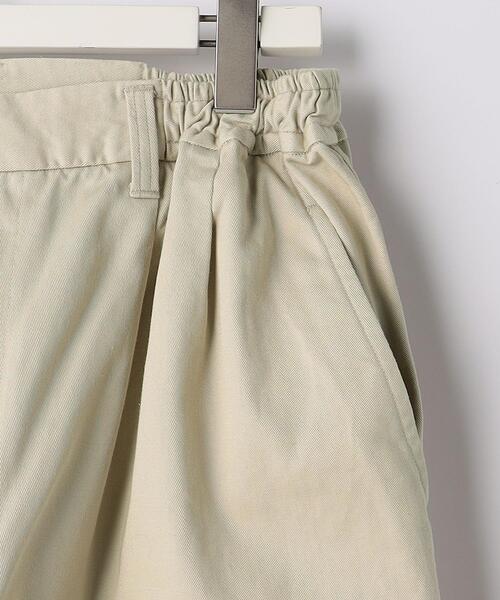wonderland（ワンダーランド）の「＜wonderland＞ TWO TUCK CHINO PANTS/パンツ（チノパンツ・メンズ・ブラック/ナチュラル・M/L）」の4枚目の写真