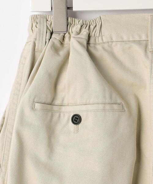 wonderland（ワンダーランド）の「＜wonderland＞ TWO TUCK CHINO PANTS/パンツ（チノパンツ・メンズ・ブラック/ナチュラル・M/L）」の5枚目の写真
