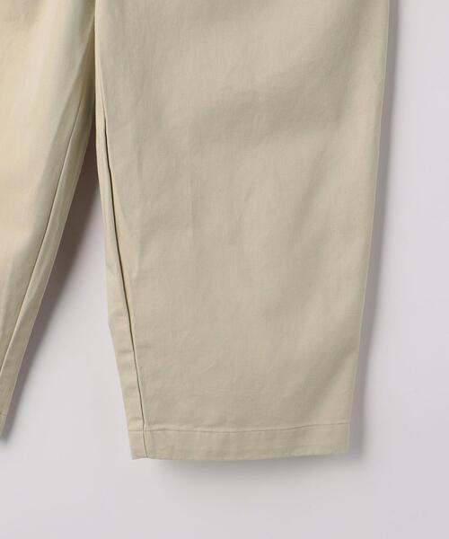 wonderland（ワンダーランド）の「＜wonderland＞ TWO TUCK CHINO PANTS/パンツ（チノパンツ・メンズ・ブラック/ナチュラル・M/L）」の7枚目の写真