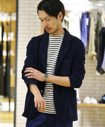 EDIFICE | ◇ウインドペン パイルカットJK(テーラードジャケット)