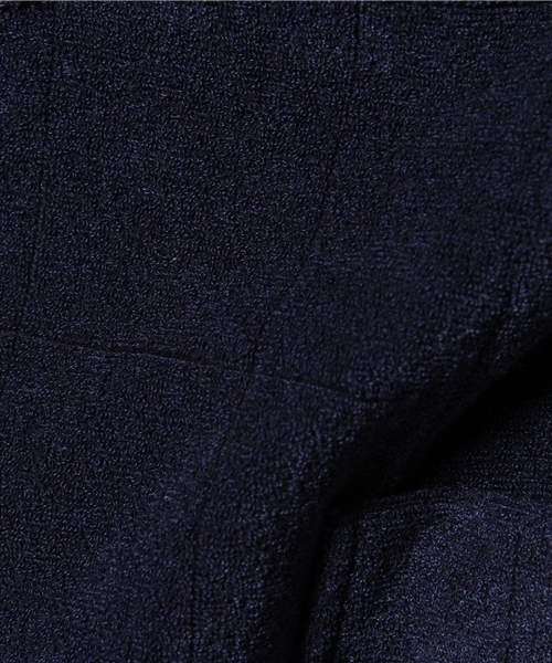 EDIFICE（エディフィス）の「◇ウインドペン パイルカットJK（テーラードジャケット・メンズ・ブラックミックス/チャコールグレー/ネイビー・46/48/44）」の14枚目の写真