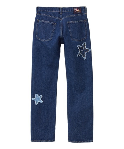 KARL HELMUT(カールヘルム)の「星型パッチワークデニムパンツ(デニムパンツ・メンズ・ネイビー・MEDIUM/LARGE/XX-LARGE)」の10枚目の写真