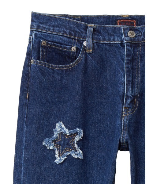 KARL HELMUT(カールヘルム)の「星型パッチワークデニムパンツ(デニムパンツ・メンズ・ネイビー・MEDIUM/LARGE/XX-LARGE)」の7枚目の写真