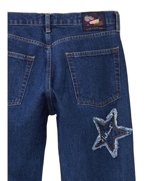 KARL HELMUT(カールヘルム)の「星型パッチワークデニムパンツ(デニムパンツ・メンズ・ネイビー・MEDIUM/LARGE/XX-LARGE)」の8枚目の写真