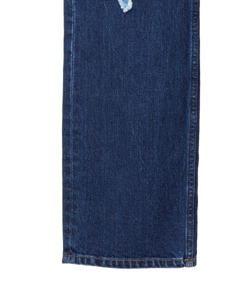 KARL HELMUT(カールヘルム)の「星型パッチワークデニムパンツ(デニムパンツ・メンズ・ネイビー・MEDIUM/LARGE/XX-LARGE)」の4枚目の写真