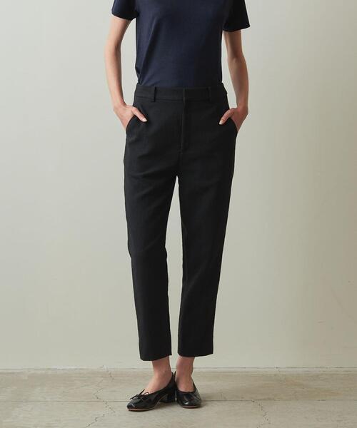 steven alan スラックス　ネイビー スティーブンアラン Steven Alan パンツ ワイド コットン ジップ