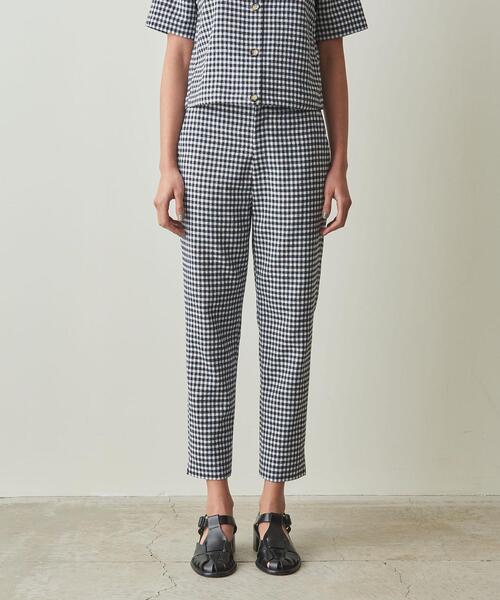 Steven Alan スティーブンアラン サテンギャザーパンツ ブラック M Steven Alan スティーブンアラン サテンギャザーパンツ ブラック M