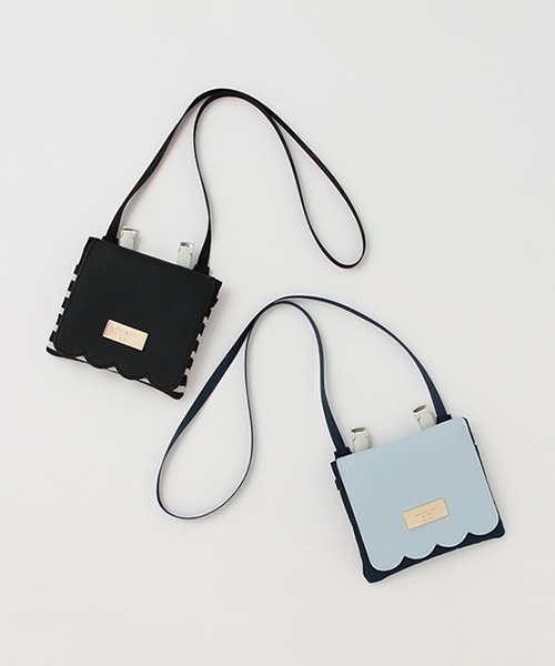 トドラー スカラップ移動ポケット（ポーチ）｜kate spade new york