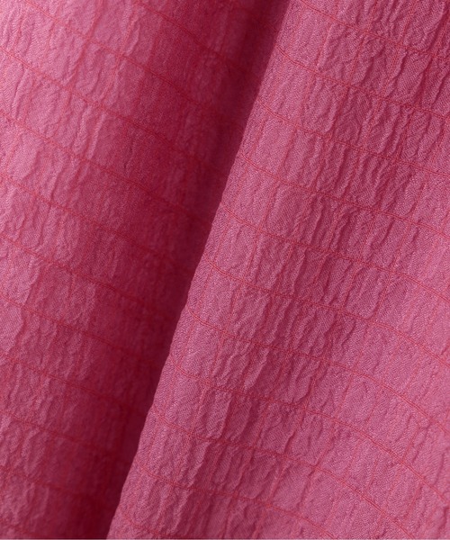 FREE'S MART（フリーズマート）の「【ピンクカラーWEB限定】◆前後2Wayフロントボタンシアーブラウス（シャツ/ブラウス・レディース・ピンク/グリーン/ブラック/ホワイト・FREE）」の7枚目の写真