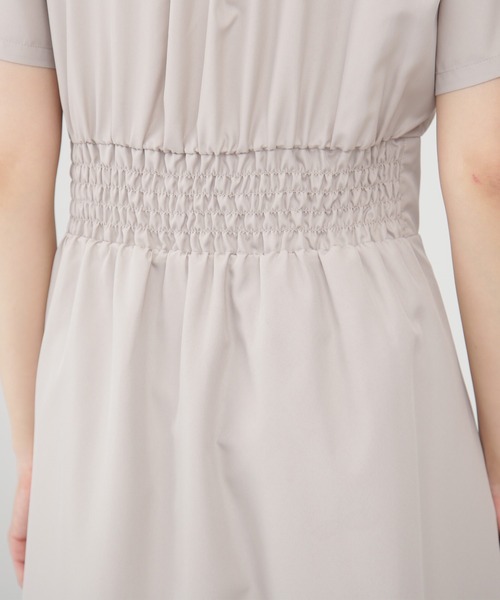 N.（N. Natural Beauty Basic）（エヌエヌナチュラルビューティーベーシック）の「【S Size Line】◆ウエストマークシャツカラーワンピース（シャツワンピース・レディース・ベージュ/ピンク/チェック・SMALL/MEDIUM）」の20枚目の写真