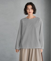 STYLE DELI | ほどユル長袖ボーダーTシャツ(Tシャツ/カットソー)