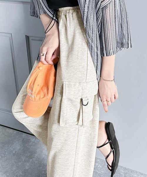 classicalelf（クラシカルエルフ）の「ゆるっとラフスタイル。スウェットカーゴパンツ（スウェットパンツ・メンズ・アイボリー/ブラック/グレー・X-LARGE/SMALL/MEDIUM/LARGE）」の4枚目の写真