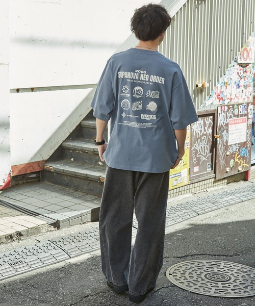 ツアーグラフィックデザイン ルーズ半袖Tシャツ（Tシャツ/カットソー