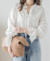 SUGAR BISKET | レース袖ブラウス(シャツ/ブラウス)