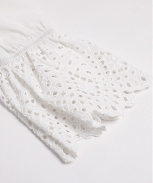 SUGAR BISKET（シュガービスケット）の「レース袖ブラウス（シャツ/ブラウス・レディース・ホワイト/ブラック/ピンク/グリーン・フリー）」の20枚目の写真