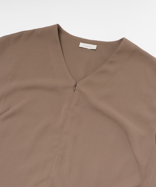 LAATO（ラート）の「LADY SALOPETTE（サロペット/オーバーオール・レディース・ブラック/キャメル/グリーン・FREE）」の11枚目の写真