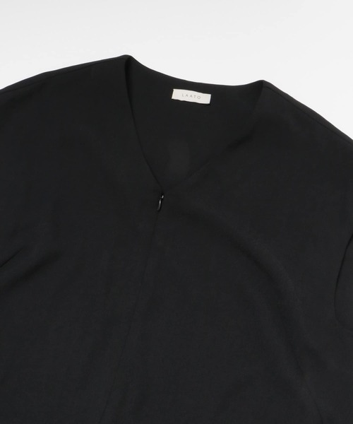 LAATO（ラート）の「LADY SALOPETTE（サロペット/オーバーオール・レディース・ブラック/キャメル/グリーン・FREE）」の9枚目の写真