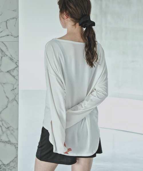 aity(アイティ)の「オフショルダー&ショートパンツ 長袖ラッシュガード上下セットアップ レディース(ラッシュガード・レディース・カーキ/モカ/その他2/その他4/その他3/ブラック/その他1/チャコール・L~LL/M~L)」の21枚目の写真