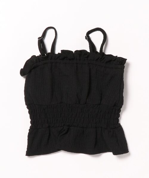 ZIDDY(ジディ)の「ZIDDY/シャーリングカップ付きキャミソール(130~160cm)(キャミソール・キッズ・ホワイト/ブラック・130/140/150/160)」の10枚目の写真