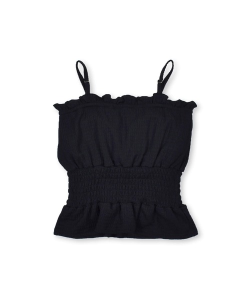 ZIDDY(ジディ)の「ZIDDY/シャーリングカップ付きキャミソール(130~160cm)(キャミソール・キッズ・ホワイト/ブラック・130/140/150/160)」の17枚目の写真