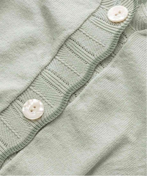 RANDA（ランダ）の「スカラップデザインショートカーデ（カーディガン/ボレロ・レディース・クリーム/ブラック/オレンジ/グリーン・FREE）」の19枚目の写真