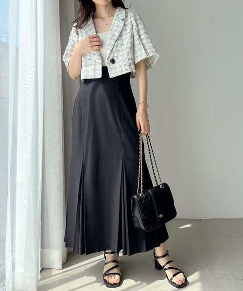 one after another NICE CLAUP（ワンアフターアナザーナイスクラップ）の「NCエンブレム付き/キルティングバックショルダーバック（ショルダーバッグ・レディース・ピンク/アイボリー/ブラック・FREE）」の8枚目の写真