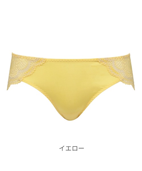 Chut! INTIMATES(シュットインティメイツ)の「イージーステップブラ&ショーツセット (C849)(ブラ&ショーツ・レディース・イエロー/ライトグレー・M1/M2/M3/L1/L2)」の6枚目の写真